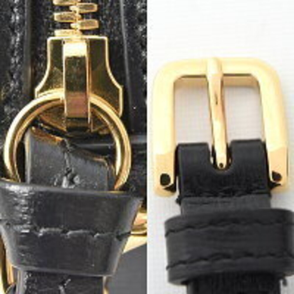 Gucci Horsebit Shoulder Bag Leather Black - Picture 6 of 10